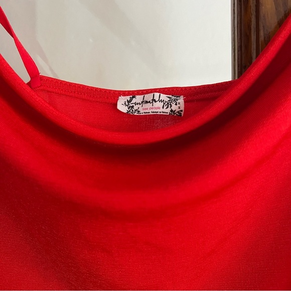 Free people red bodysuit - Picture 3 of 3